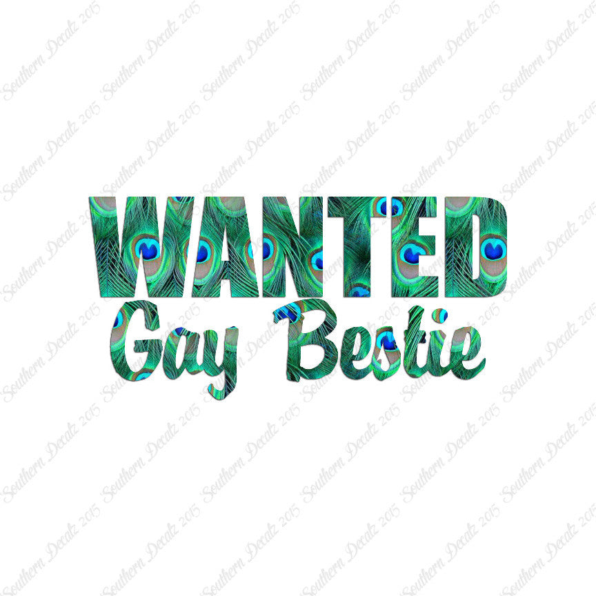 Wanted Gay Bestie