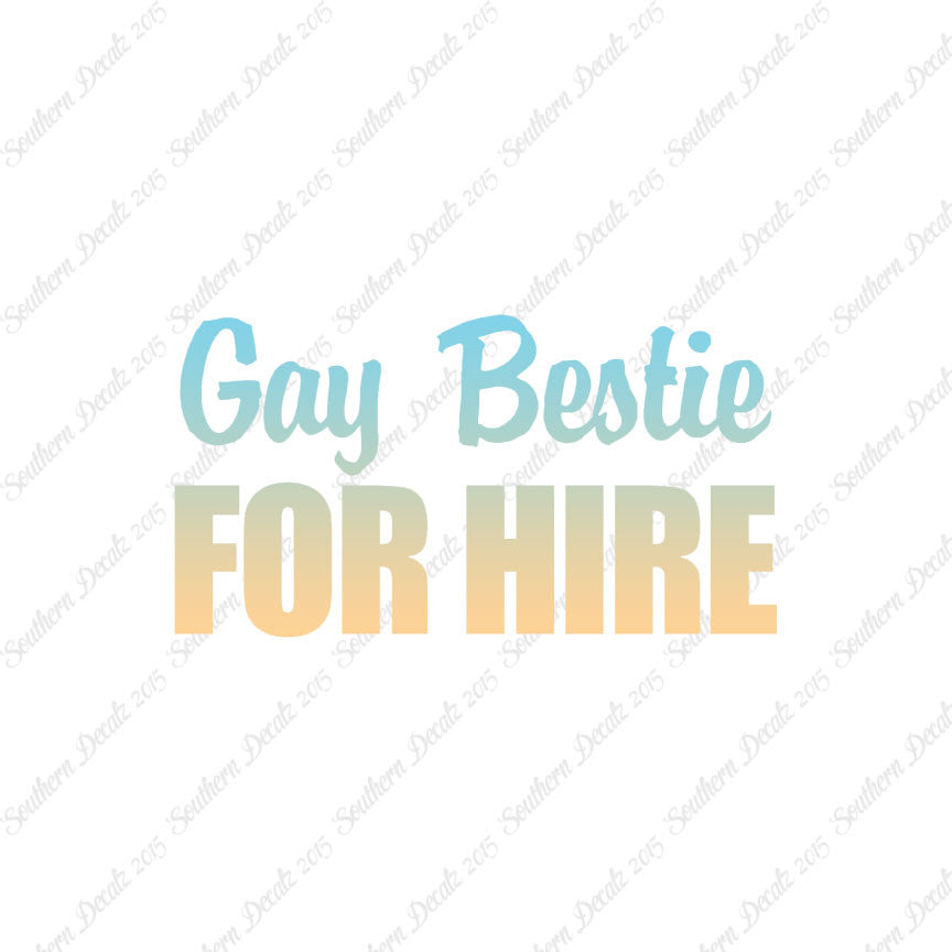 Gay Bestie For Hire