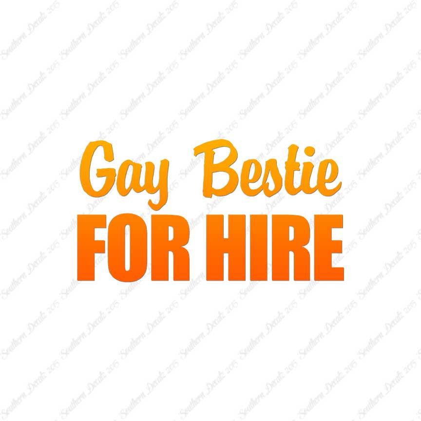Gay Bestie For Hire