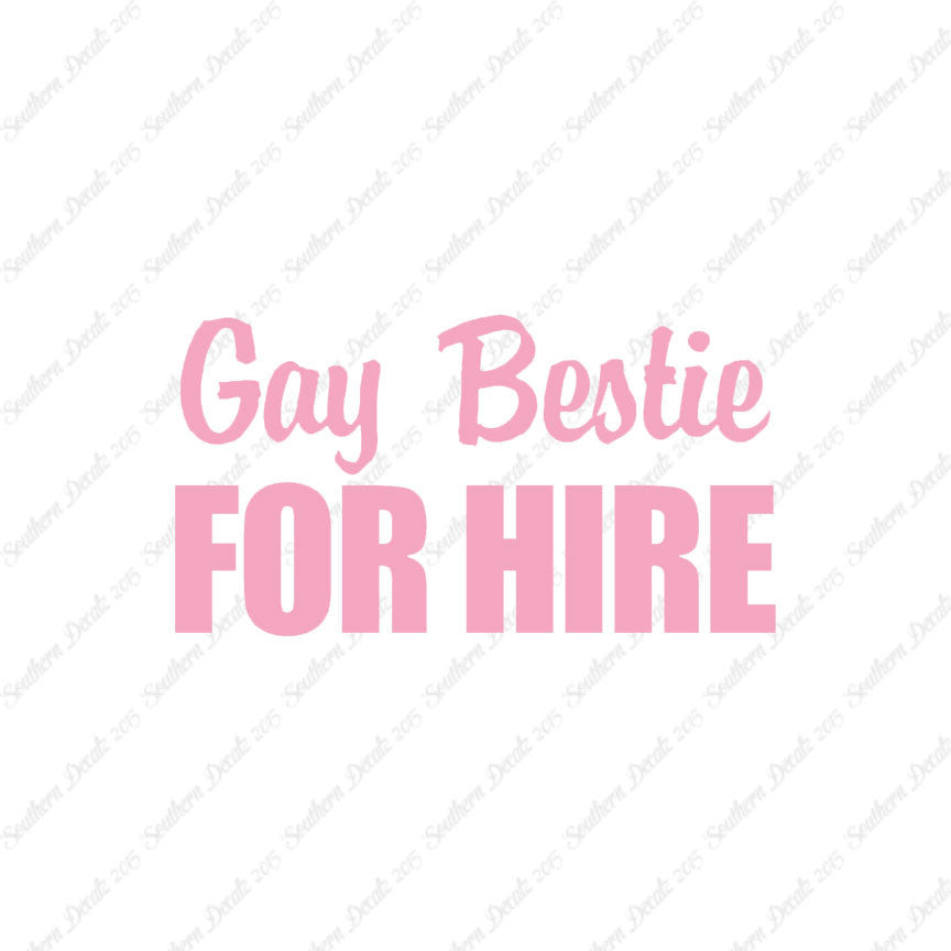 Gay Bestie For Hire