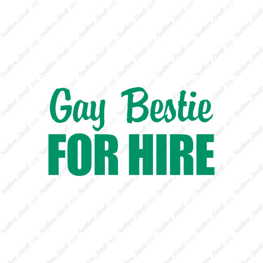 Gay Bestie For Hire