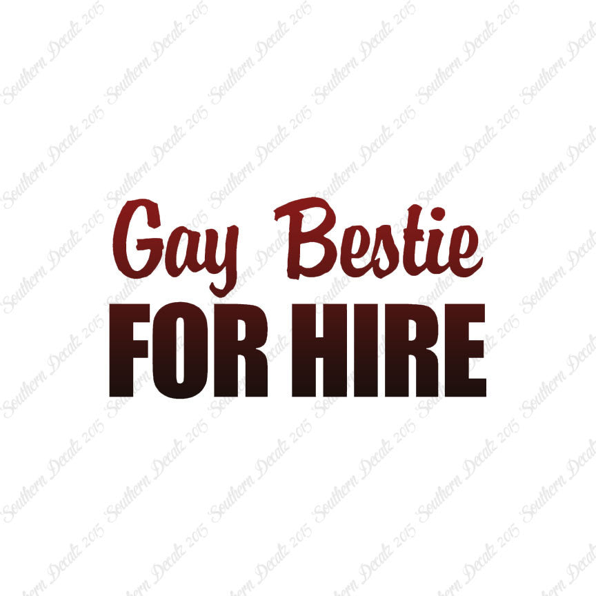 Gay Bestie For Hire
