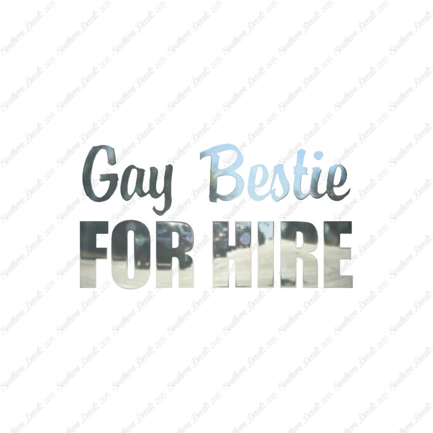 Gay Bestie For Hire
