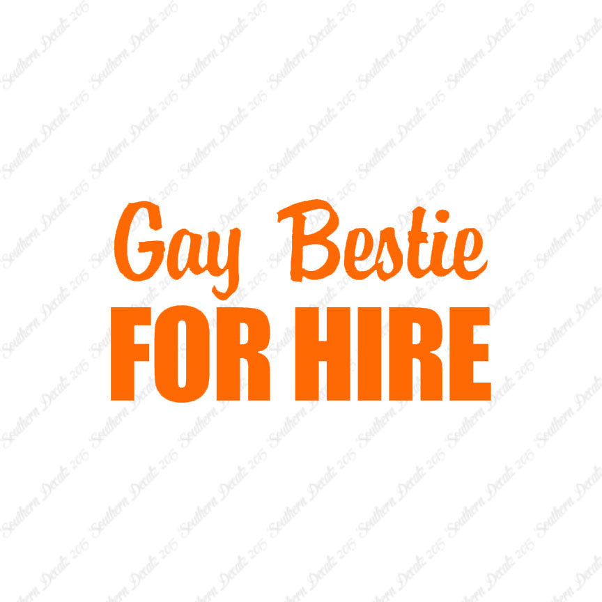 Gay Bestie For Hire