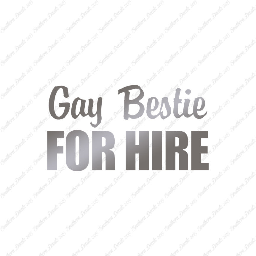 Gay Bestie For Hire