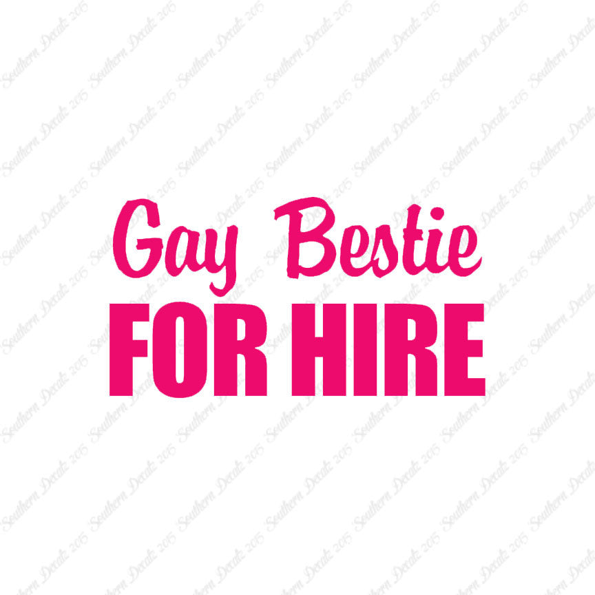 Gay Bestie For Hire