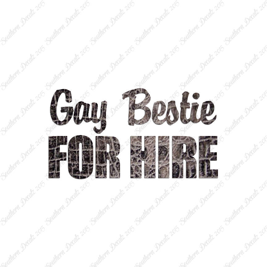 Gay Bestie For Hire