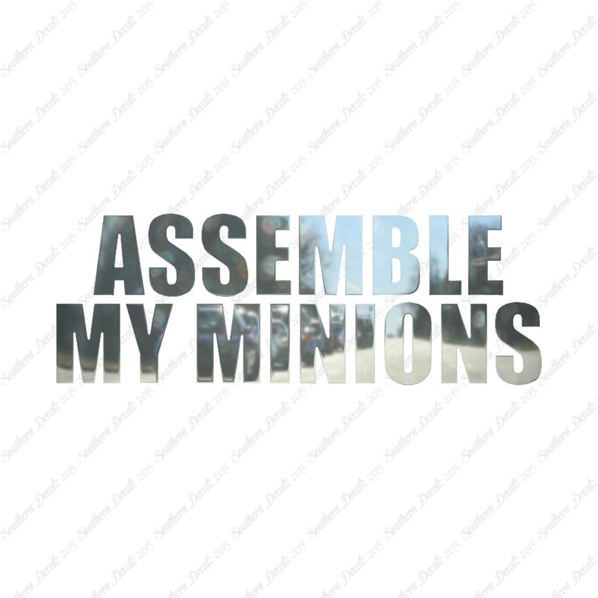 Assemble My Minions