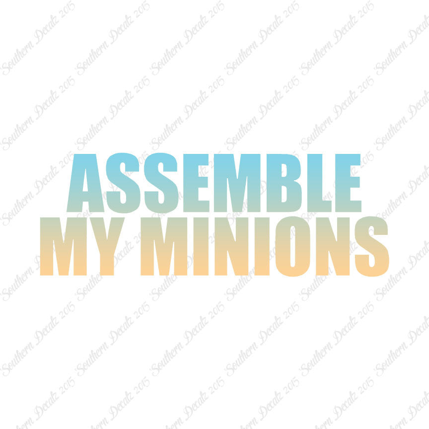Assemble My Minions