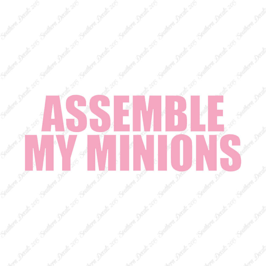 Assemble My Minions