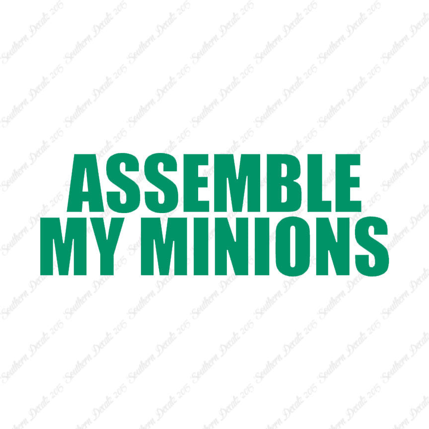 Assemble My Minions