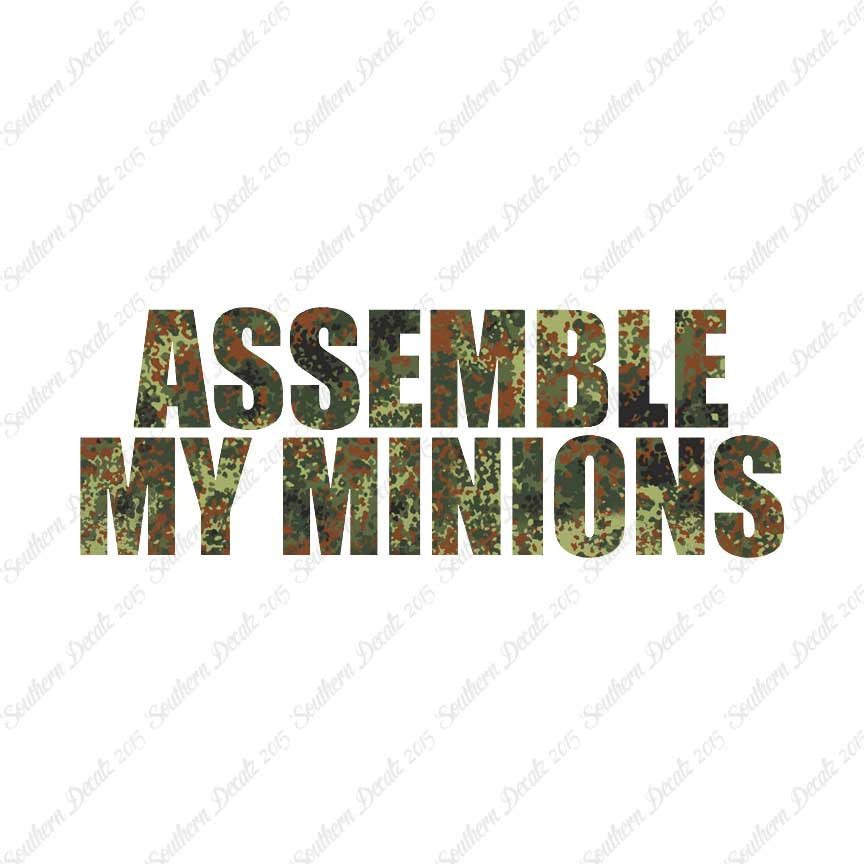 Assemble My Minions