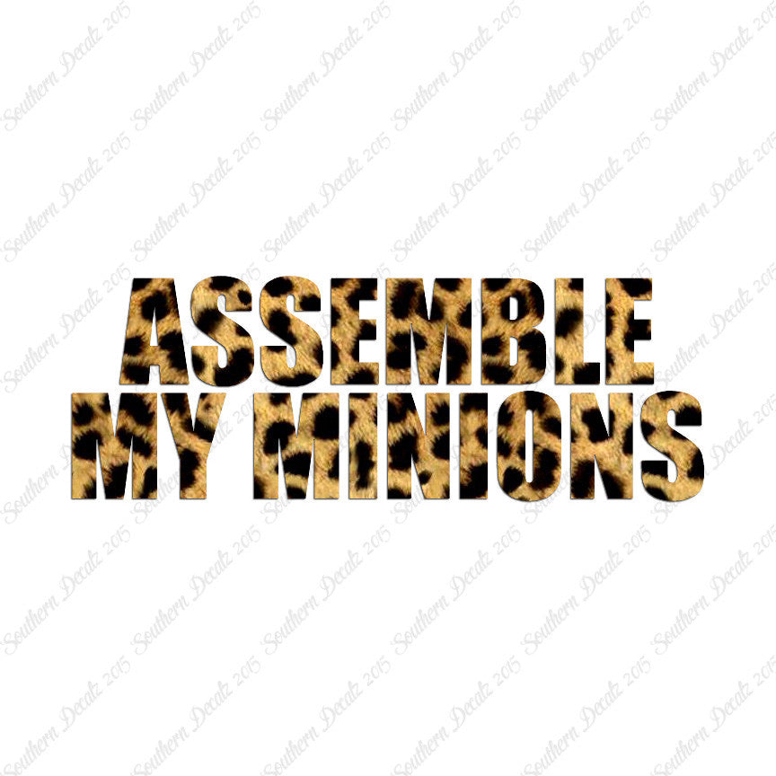 Assemble My Minions