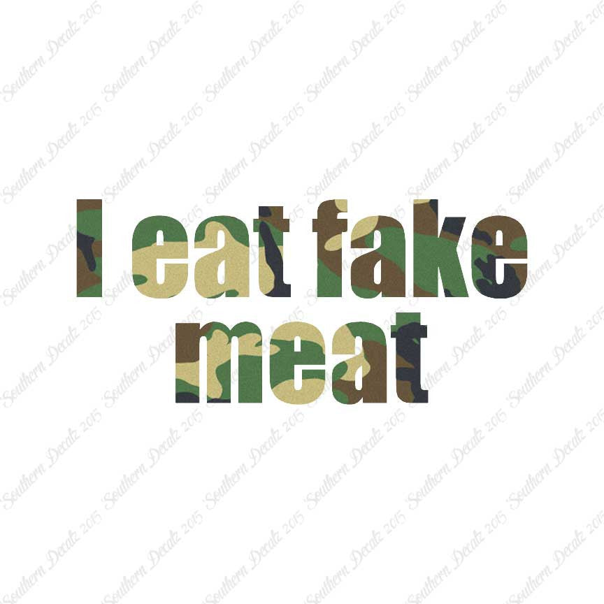 I Eat Fake Meat