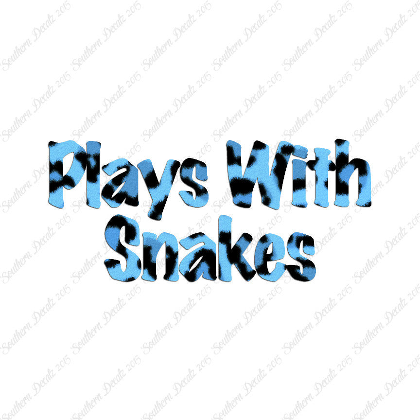 Plays With Snakes