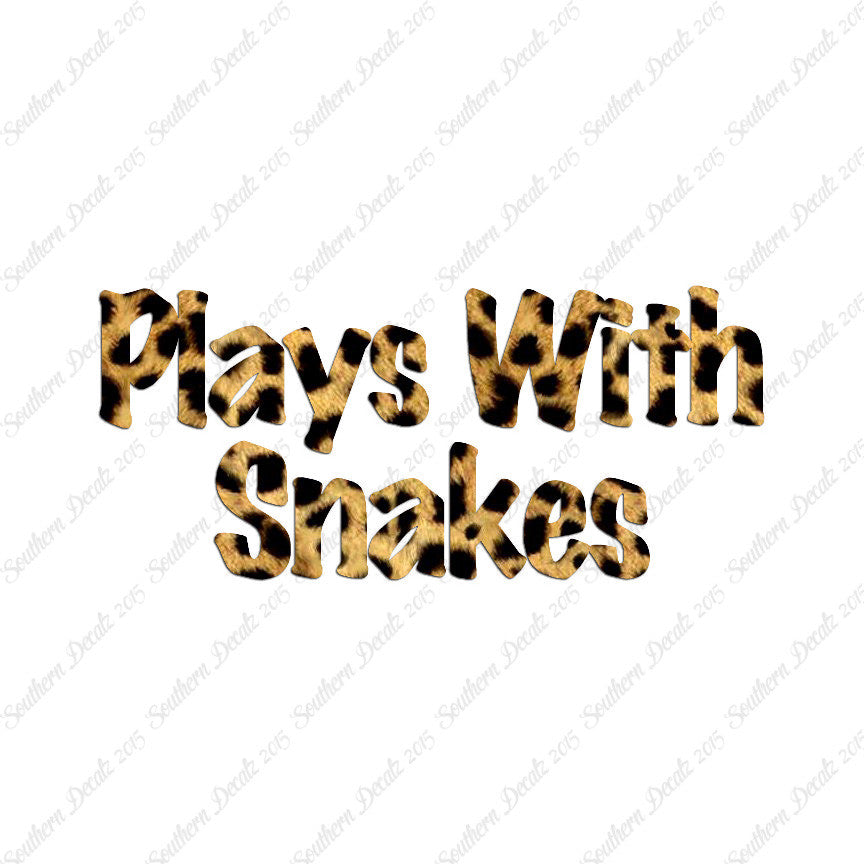 Plays With Snakes