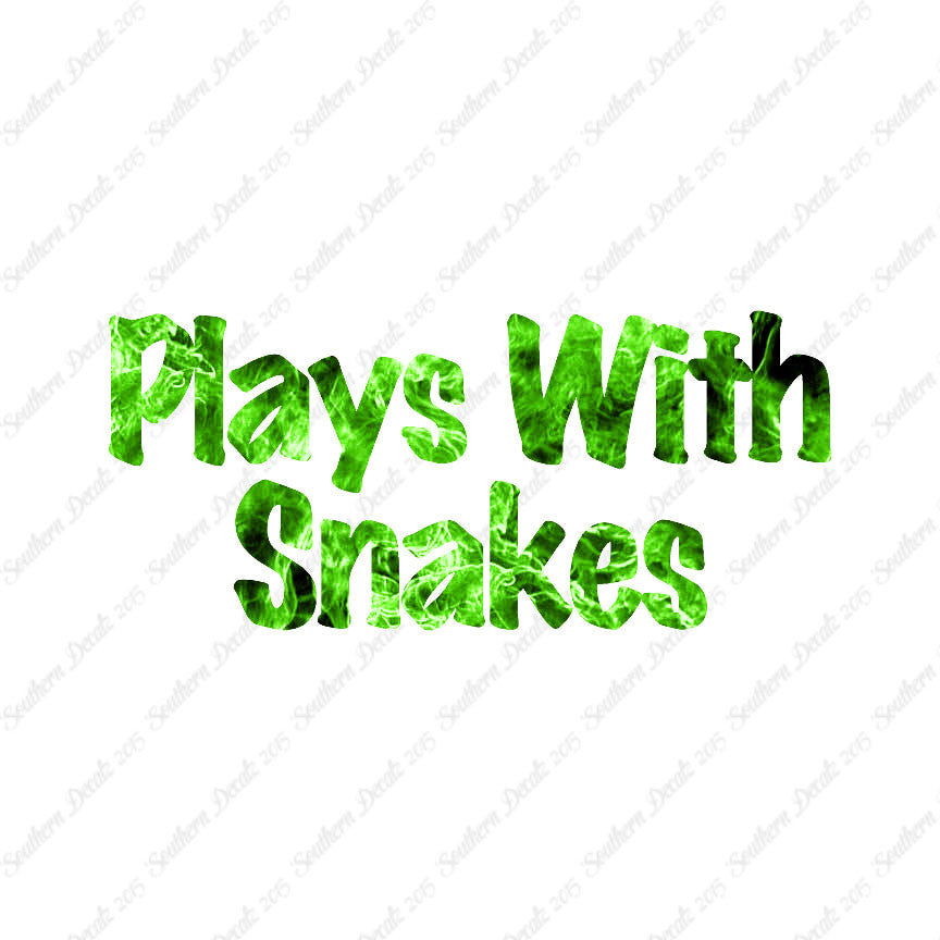 Plays With Snakes