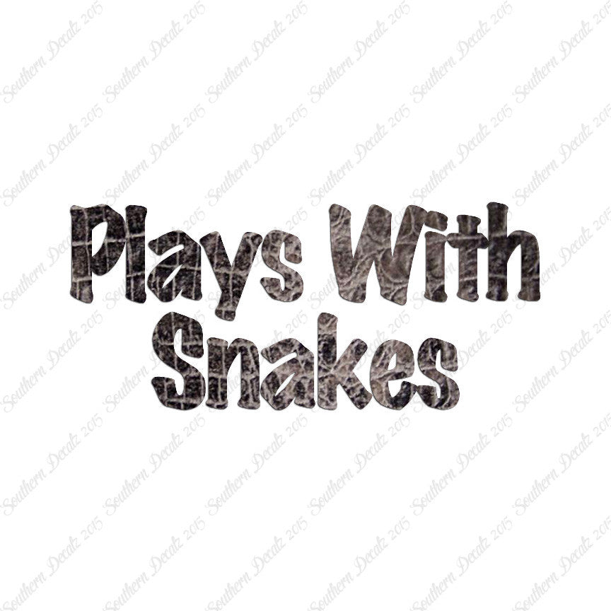 Plays With Snakes