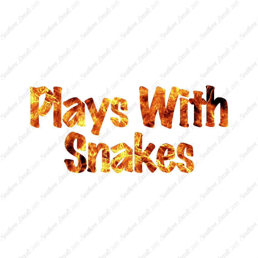 Plays With Snakes