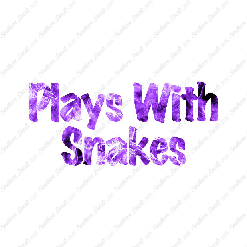 Plays With Snakes
