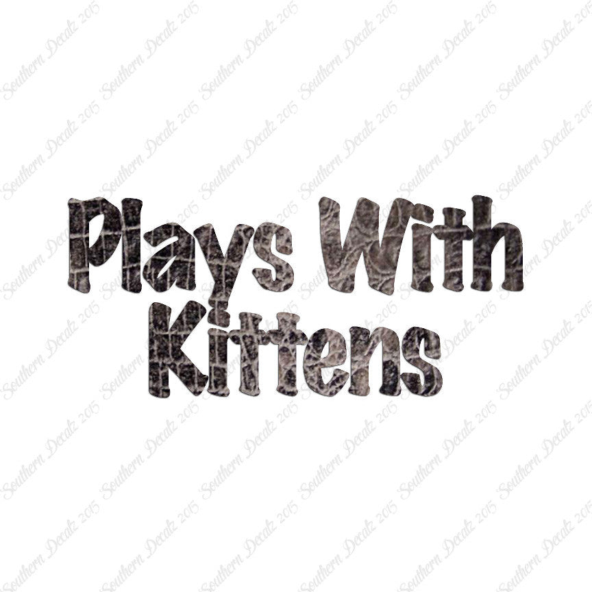 Plays With Kittens
