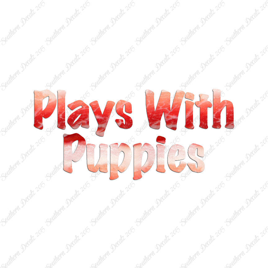 Plays With Puppies
