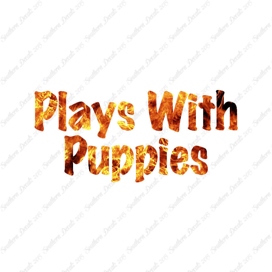 Plays With Puppies