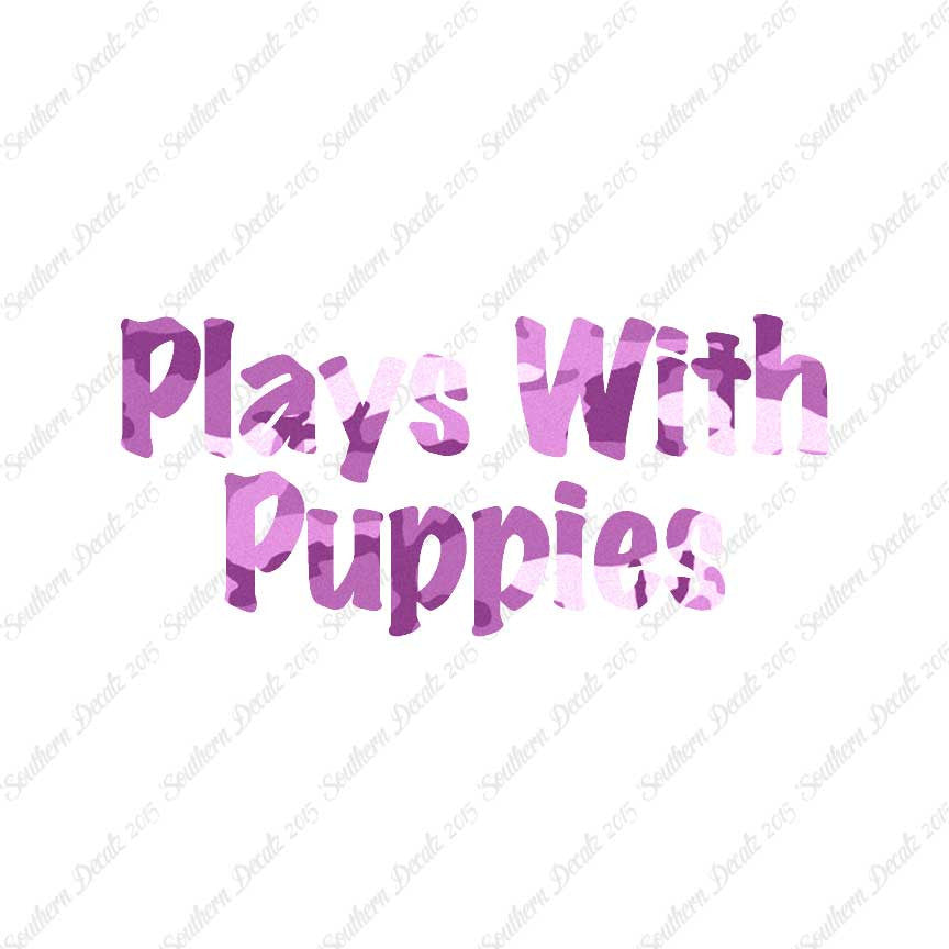 Plays With Puppies