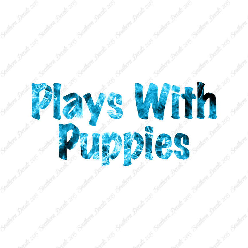 Plays With Puppies