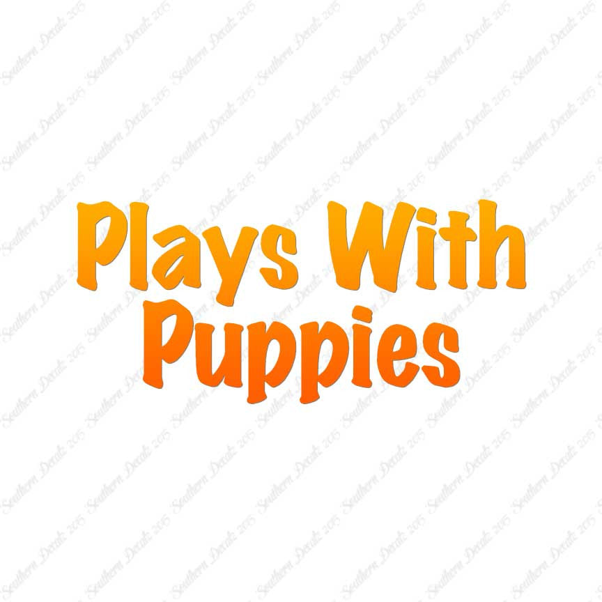 Plays With Puppies