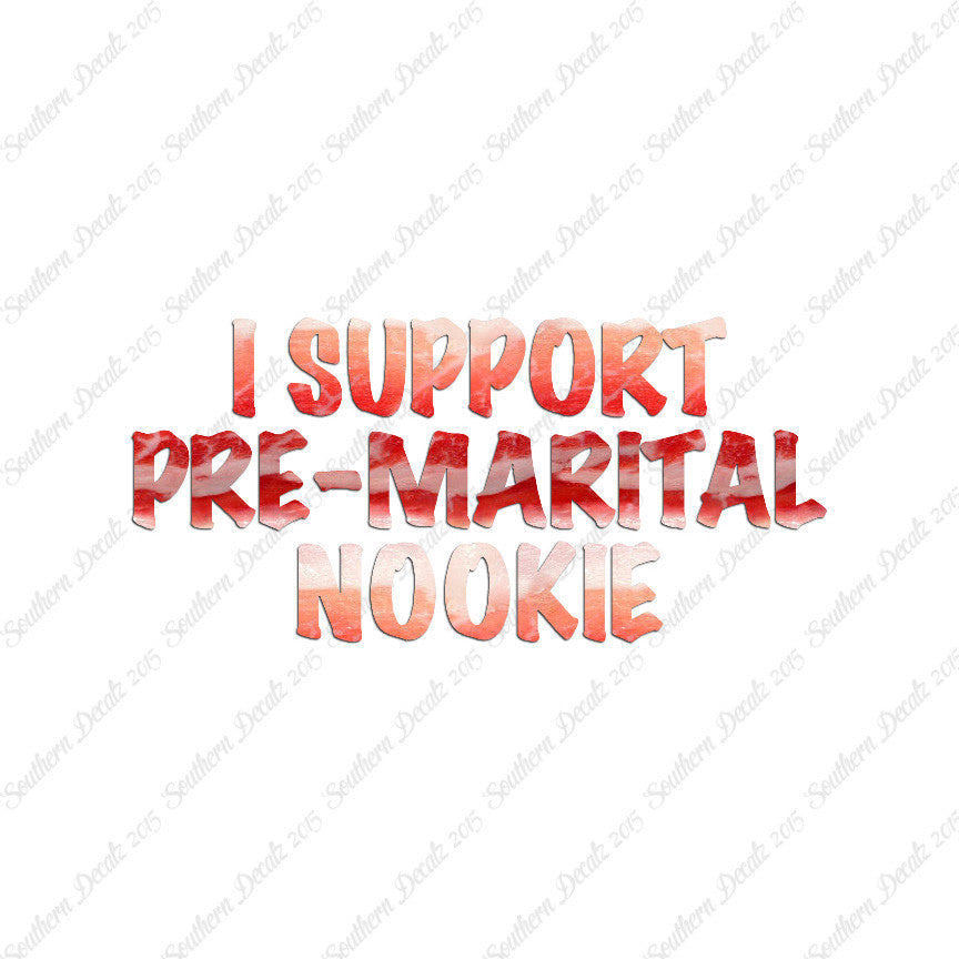 Support Pre Martial Nookie