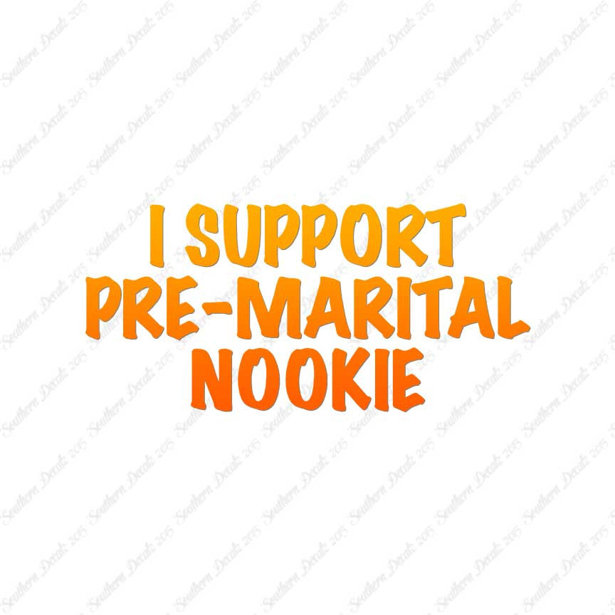 Support Pre Martial Nookie