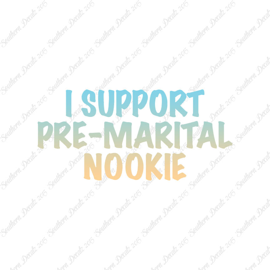 Support Pre Martial Nookie