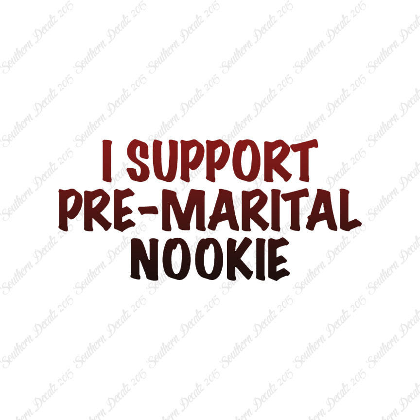 Support Pre Martial Nookie