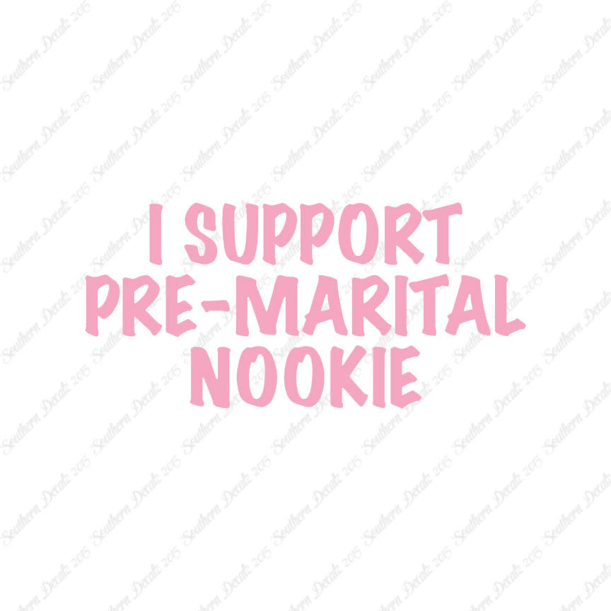 Support Pre Martial Nookie
