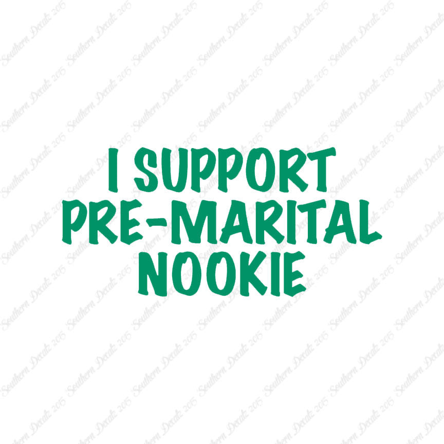 Support Pre Martial Nookie