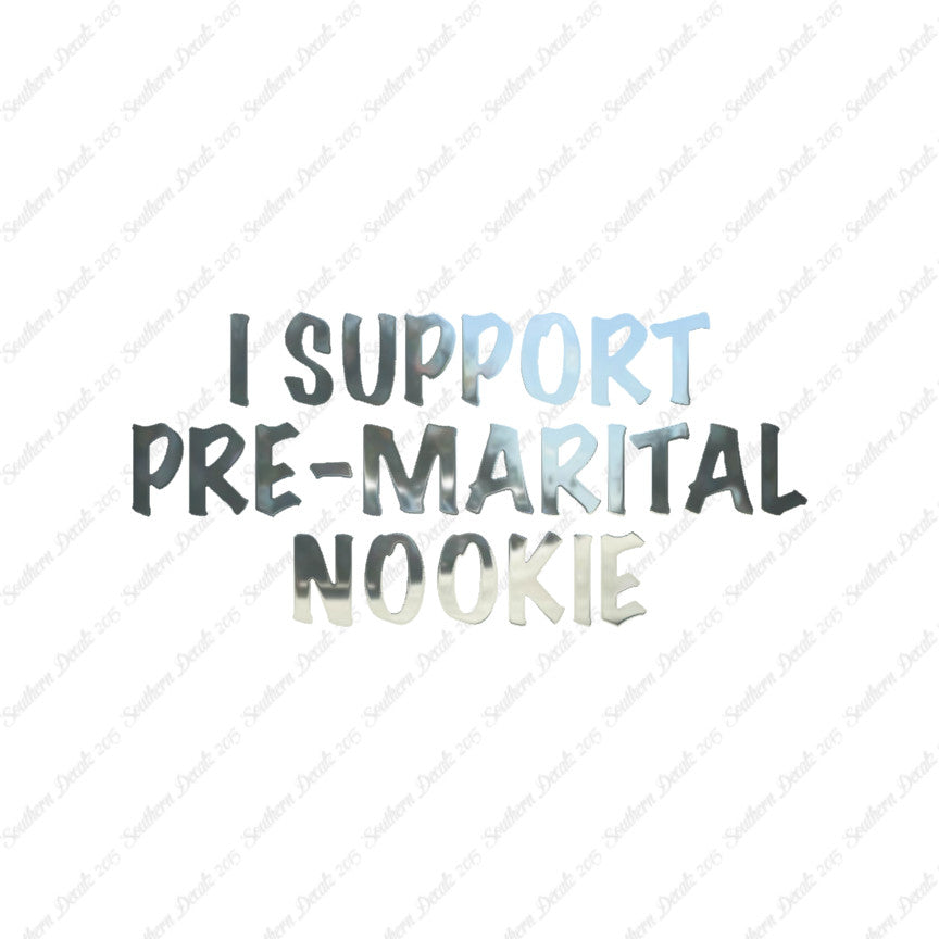 Support Pre Martial Nookie