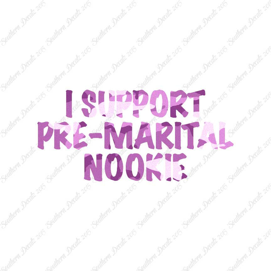 Support Pre Martial Nookie