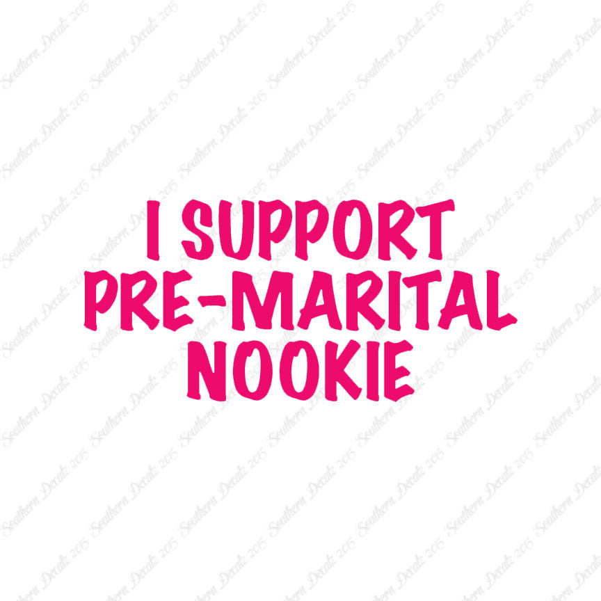 Support Pre Martial Nookie