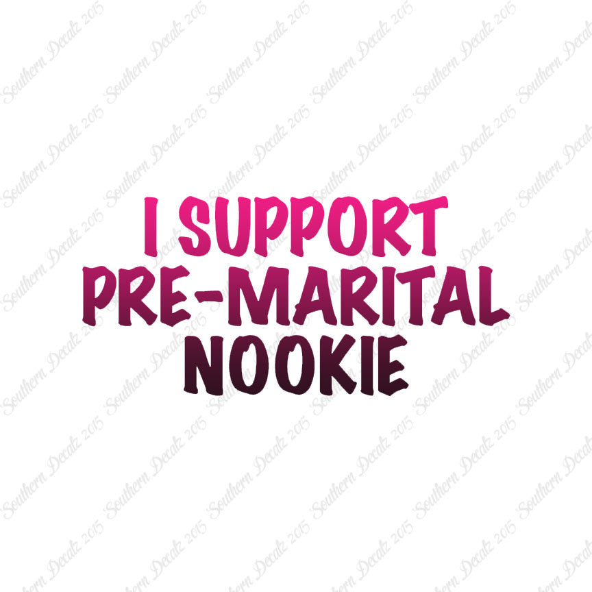 Support Pre Martial Nookie