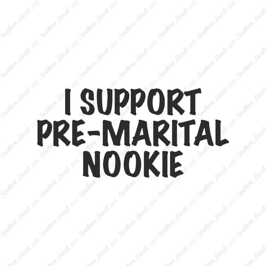 Support Pre Martial Nookie
