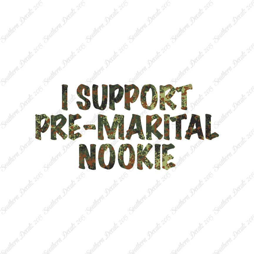 Support Pre Martial Nookie