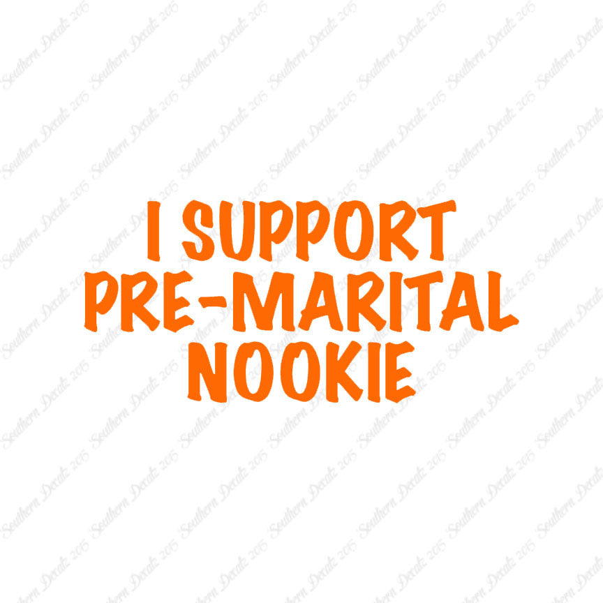 Support Pre Martial Nookie
