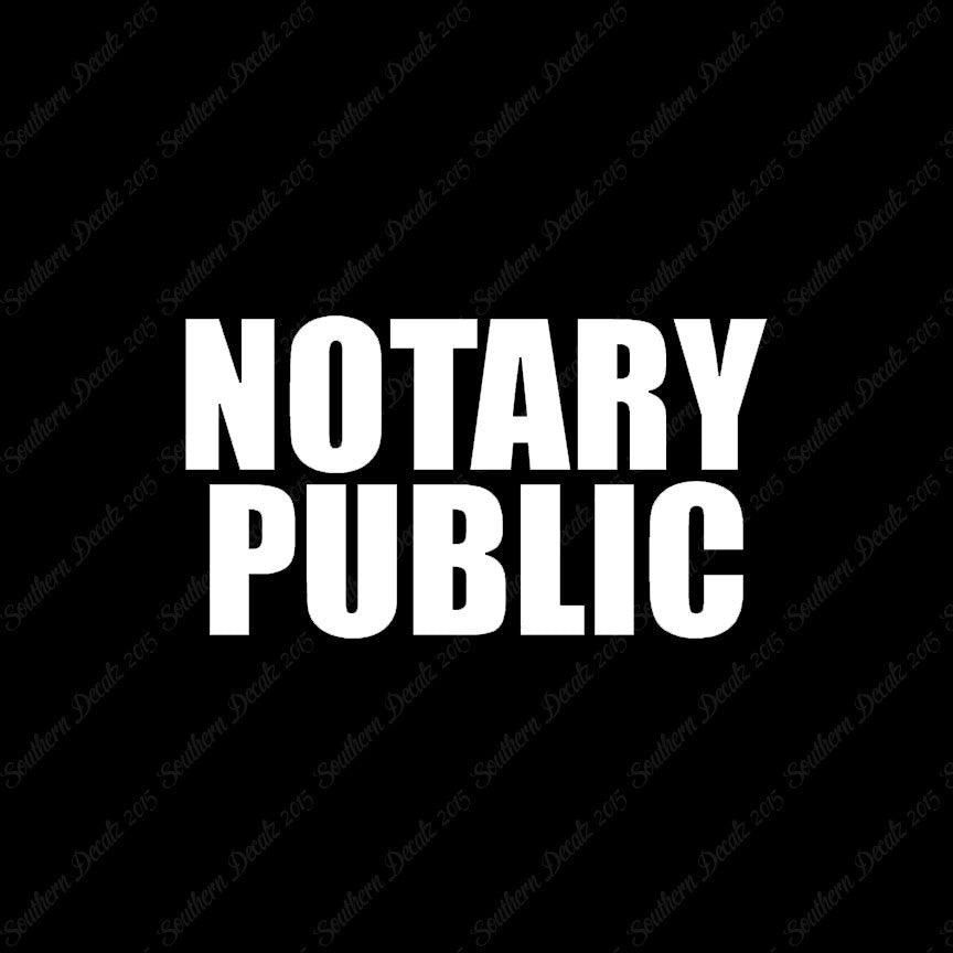 Notary Public