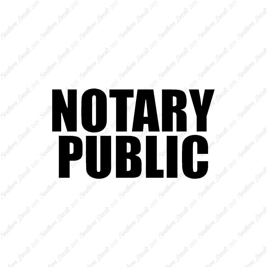 Notary Public