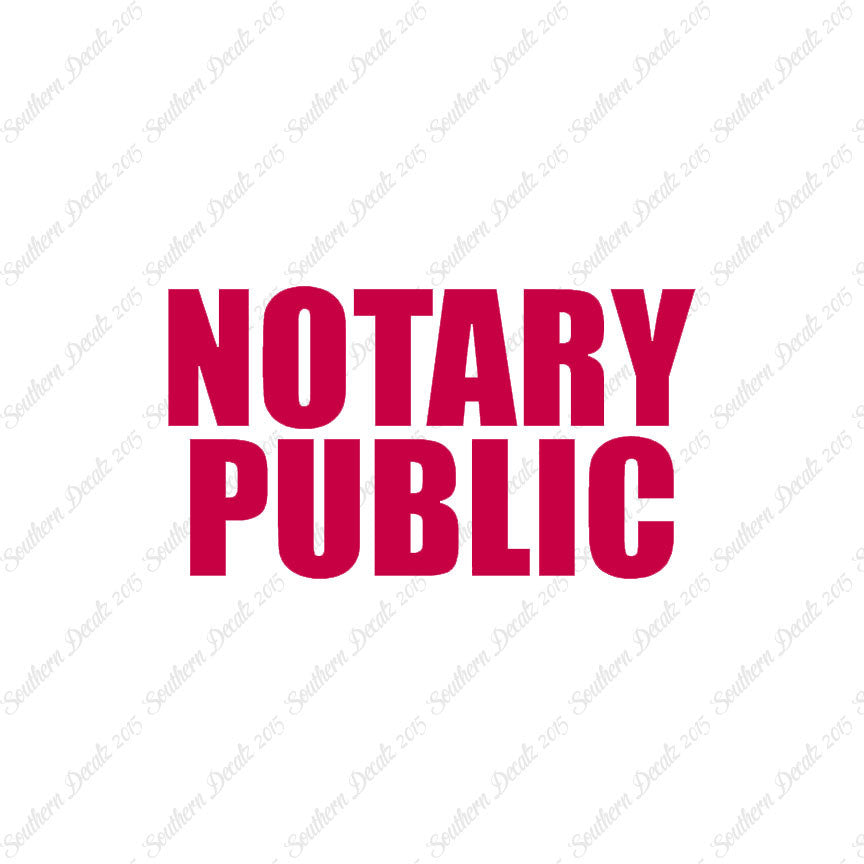Notary Public