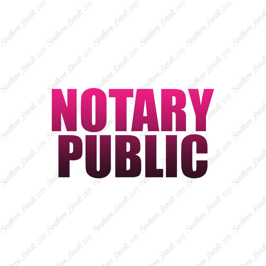Notary Public