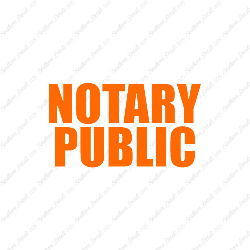 Notary Public