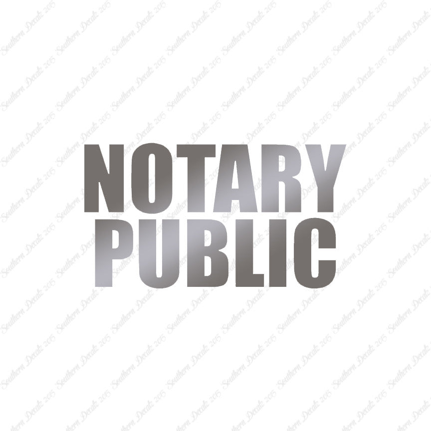 Notary Public