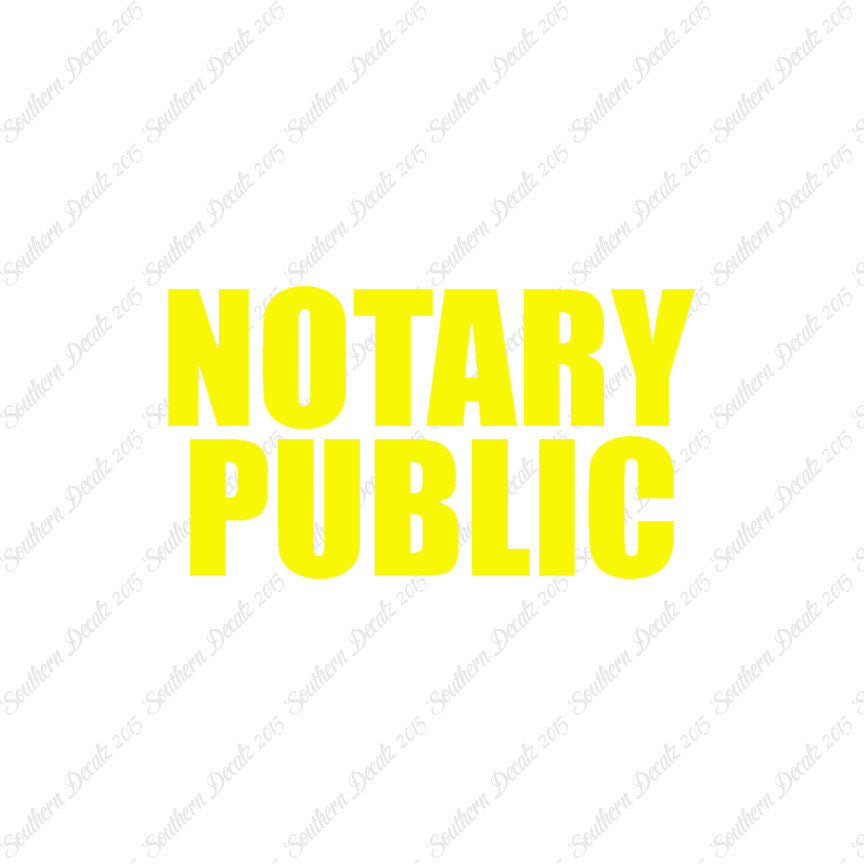 Notary Public